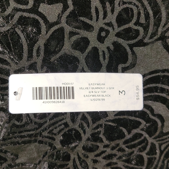 Easy Wear by Chico's size 3 black - Picture 9 of 12